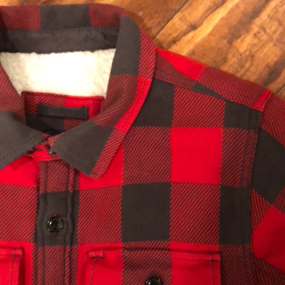 boys lumberjack jacket